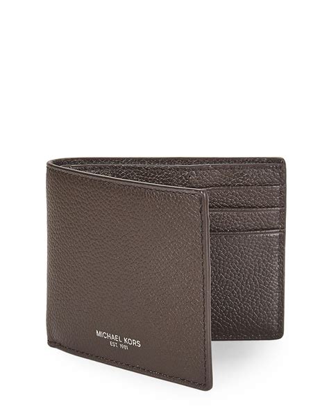 leather Michael Kors men's wallet